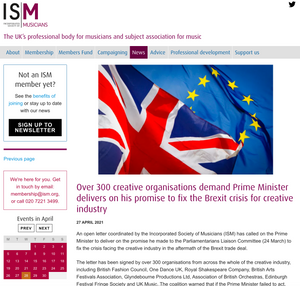 ISM - OPEN LETTER TO THE PRIME MINSTER