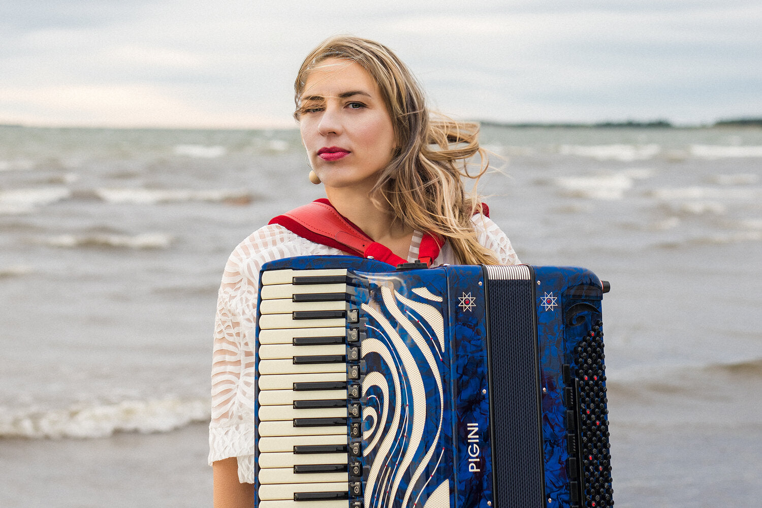 Tuulikki Bartosik, internationally working accordionist, composer & producer