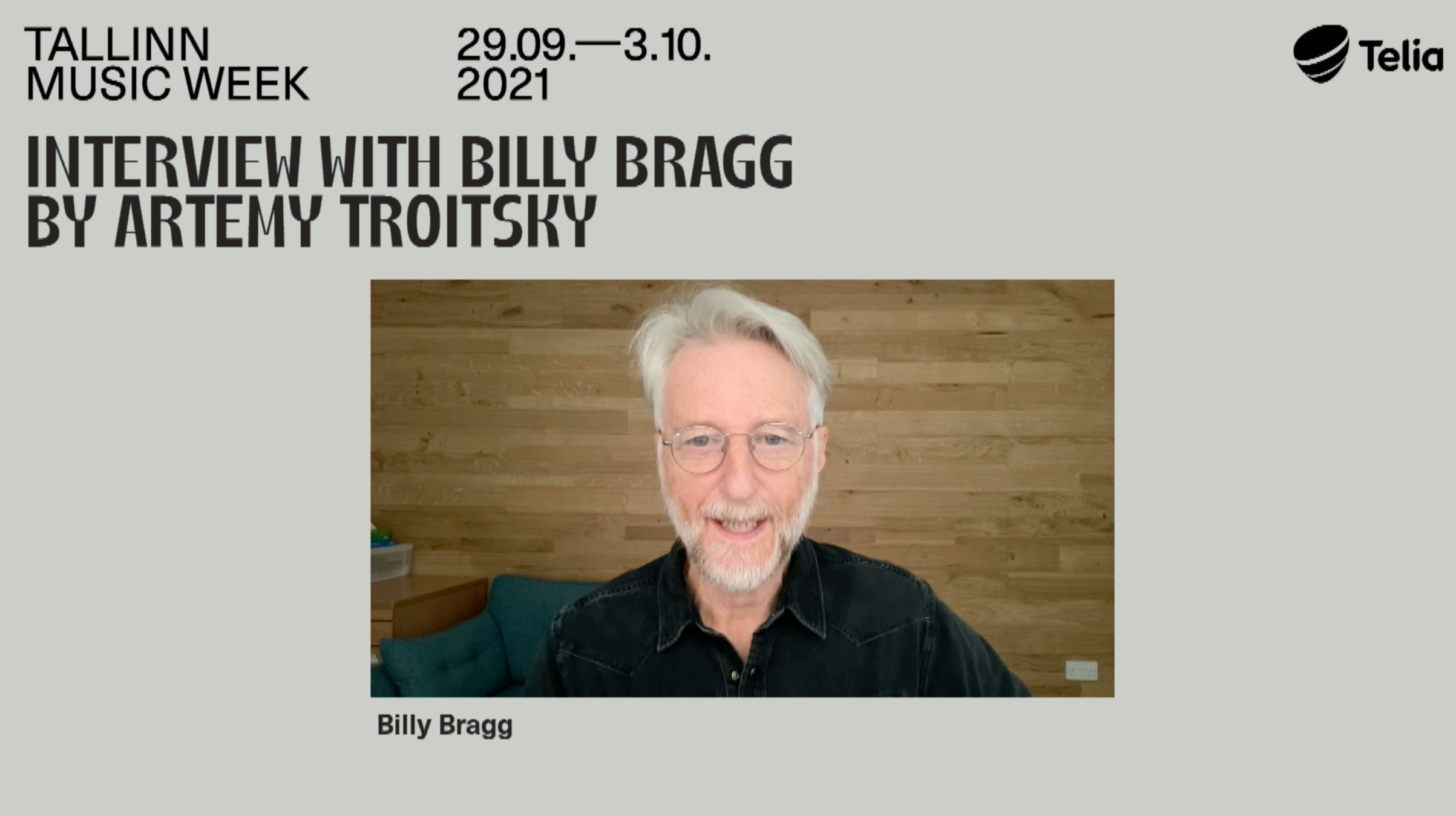 Interview with Singer-songwriter, activist, music historian and writer Billy Bragg