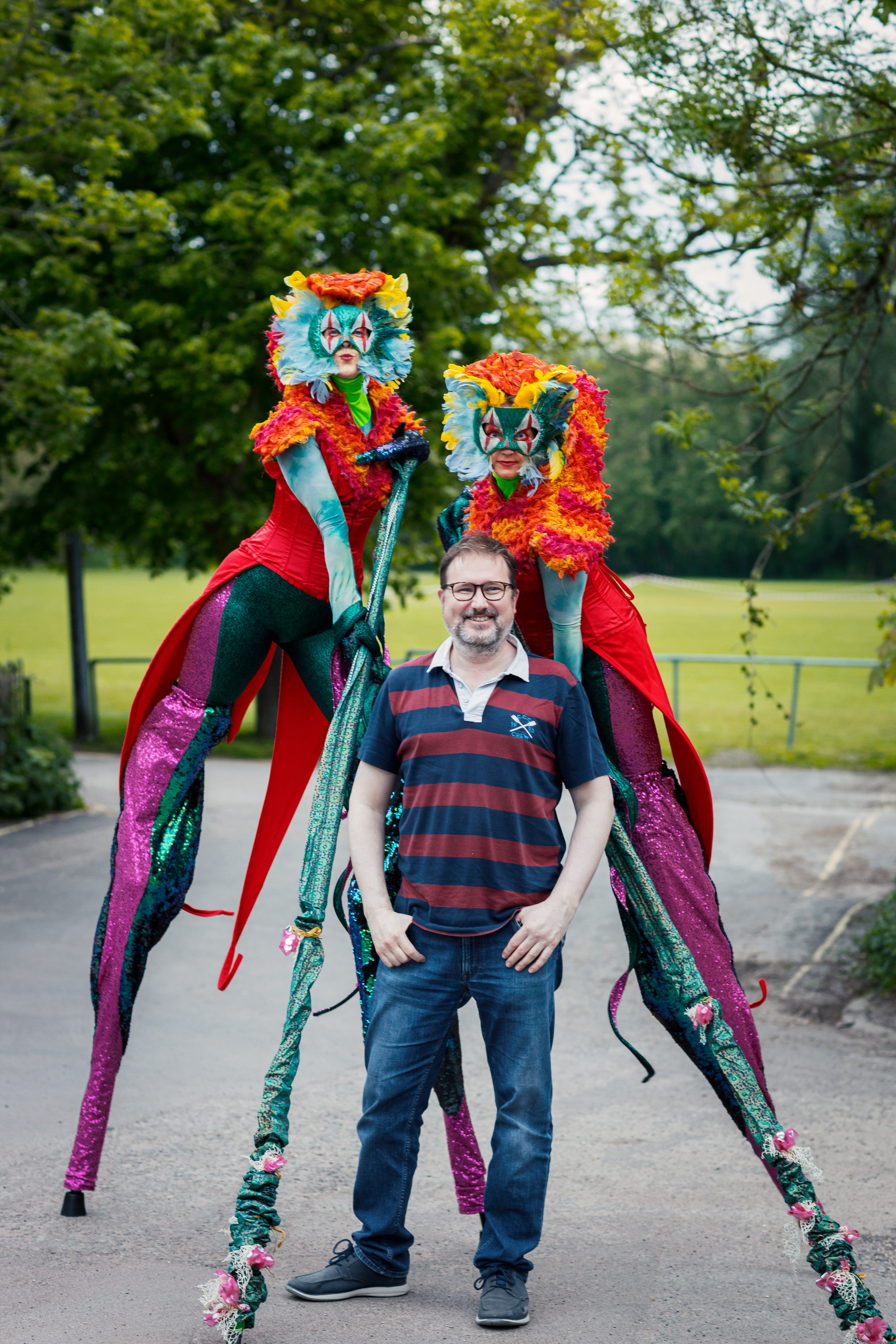 Andrew with DRAGONS - An Act Above (UK) - Hat Fair preview, May 2021