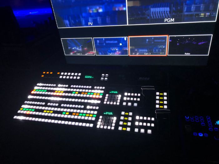 Multi camera vision mixer