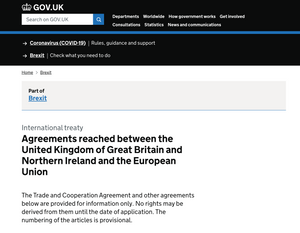Gov.UK - TCA