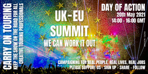 Carry On Touring - UK-EU Summit 20th May 2021